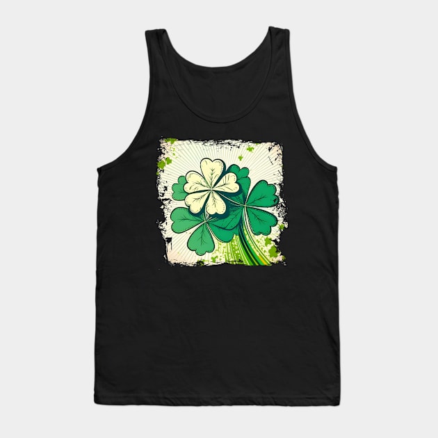 Celebrate St. Patrick's Day with a Shamrock Tank Top by Synithia Vanetta Williams